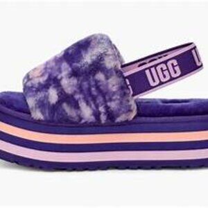 Ugg Disco Marble Platform Marble Sides SZ 9